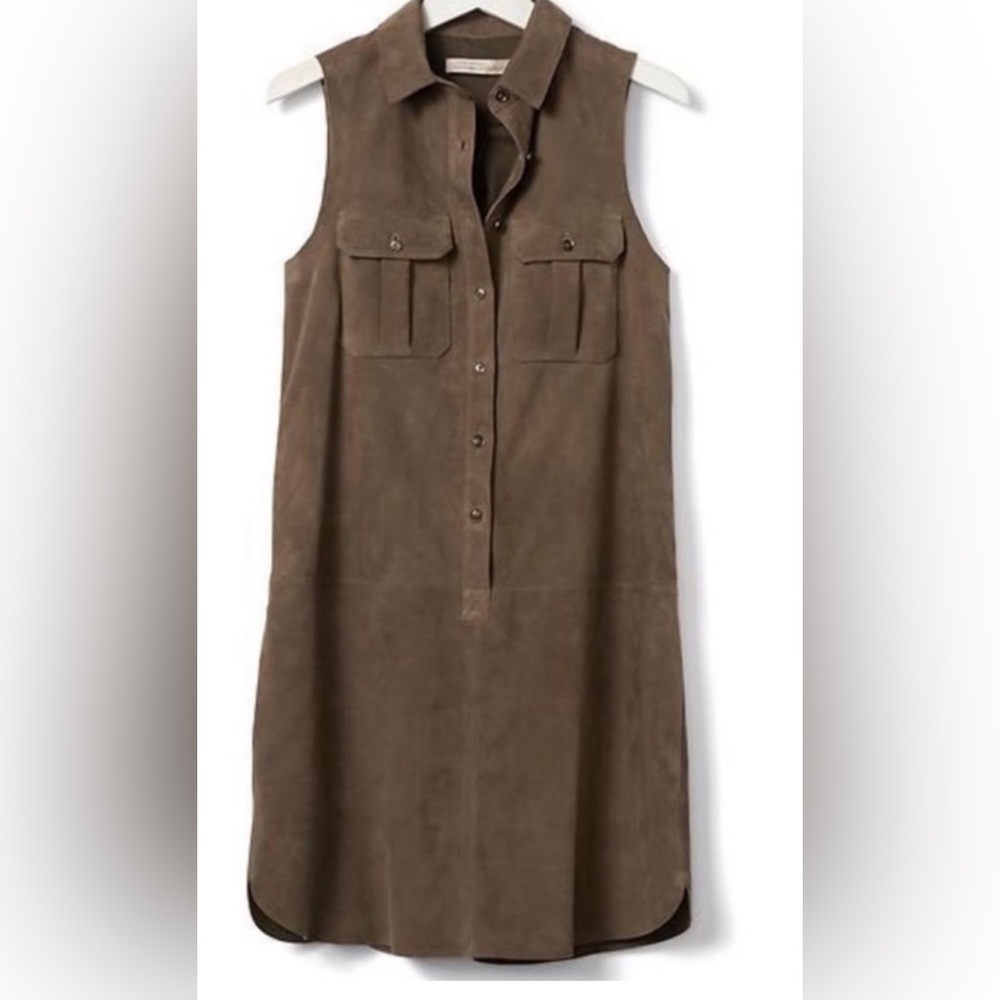 Banana Republic Heritage Collection Suede Dress